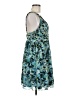 BCBGeneration 100% Polyester Tropical Blue Cocktail Dress Size 8 - photo 4