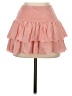 Shein 100% Polyester Solid Pink Casual Skirt Size XS - photo 1