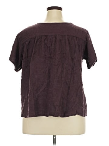 See and Be Seen Short Sleeve Blouse (view 2)