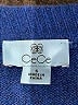 CeCe Blue Pullover Sweater Size S - photo 7