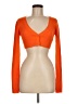 Collusion 100% Acrylic Orange Cardigan Size 6 - photo 1