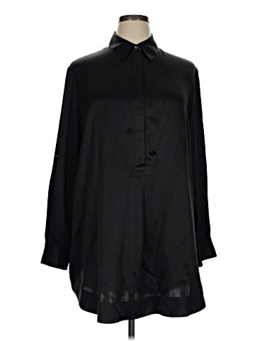 Lafayette 148 New York 3/4 Sleeve Silk Top (view 1)