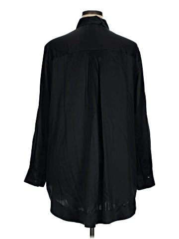 Lafayette 148 New York 3/4 Sleeve Silk Top (view 2)
