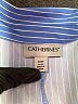 Catherines Stripes Blue 3/4 Sleeve Blouse Size 0XWP - photo 7