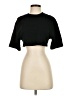 Zara Black Short Sleeve Turtleneck Size S - photo 1