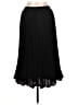 Kate Kasin 100% Polyester Solid Black Formal Skirt Size L - photo 2