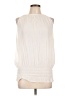 Ramy Brook Ivory Sleeveless Blouse Size L - photo 1