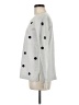 Project 100% Cotton Polka Dots Gray Pullover Sweater Size M - photo 5