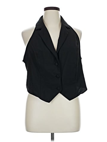 Shein Curve Tuxedo Vest (view 1)