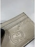 Gucci Ivory Leather Gg Embossed Cardholder One size - photo 5