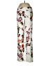 Insight Floral Ivory Casual Pants Size 8 - photo 1