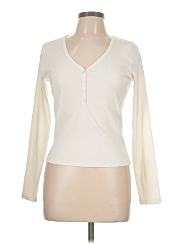 Hollister Long Sleeve Henley (view 1)