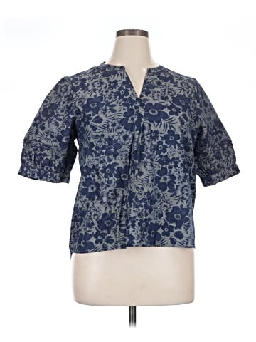 Bobeau Short Sleeve Blouse (view 1)
