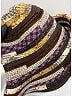 Dolce & Gabbana Purple Brown Sun Hat Size 58 - photo 3