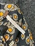 Free People 100% Polyester Paisley Blue Casual Skirt Size 2 - photo 4