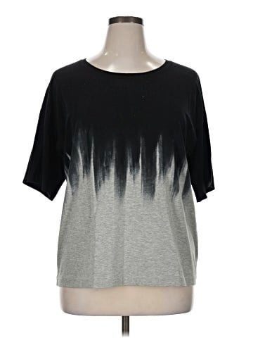 Lafayette 148 New York Short Sleeve T-Shirt (view 1)