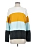French Connection Color Block Yellow Pullover Sweater Size S - photo 1