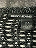 DKNY Jeans Houndstooth Black Poncho Size M - photo 7
