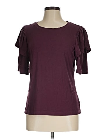Ann Taylor Factory Short Sleeve T-Shirt (view 1)