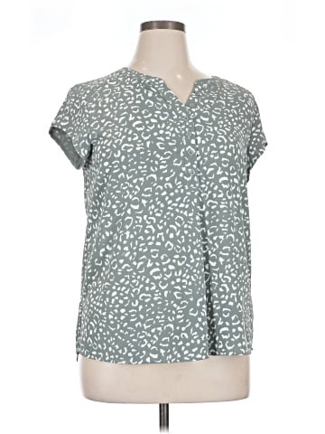 Monday Fun Short Sleeve Blouse (view 1)