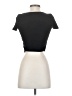 Zara Black Short Sleeve Top Size S - photo 2