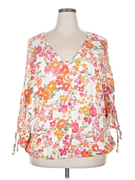 Lane Bryant 3/4 Sleeve Blouse