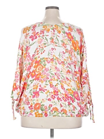 Lane Bryant 3/4 Sleeve Blouse (view 2)