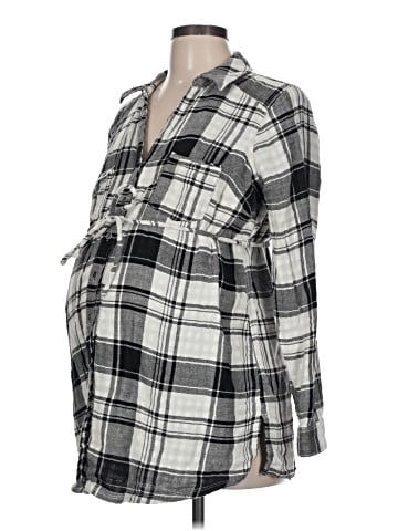 Motherhood 3/4 Sleeve Blouse (view 1)