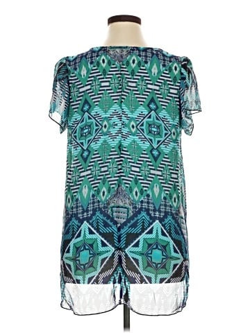 One World Short Sleeve Blouse (view 2)