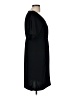 AGB 100% Polyester Solid Black Casual Dress Size 8 - photo 4