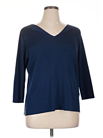 Dana Buchman 3/4 Sleeve Top (view 1)