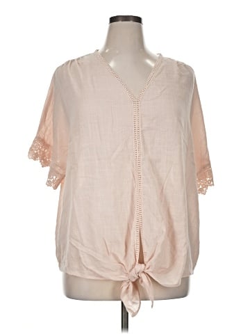 Max Studio 3/4 Sleeve Blouse (view 1)