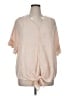 Max Studio Pink 3/4 Sleeve Blouse Size 1X - photo 1
