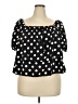 Shein Black Short Sleeve Blouse Size 2X - photo 1