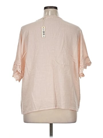 Max Studio 3/4 Sleeve Blouse (view 2)