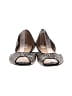Talbots 100% Leather Animal Print Black Flats Size 9 - photo 2