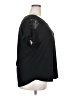 89th & Madison Solid Black Short Sleeve Top Size 2X - photo 4