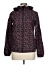 Volcom 100% Polyester Floral Black Jacket Size 10 - photo 1
