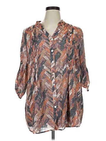 Ruby Rd. 3/4 Sleeve Blouse (view 1)