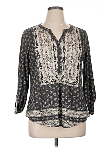Style&Co 3/4 Sleeve Blouse (view 1)