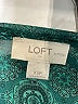 Ann Taylor LOFT Outlet 100% Polyester Teal Sleeveless Blouse Size XS (petite) - photo 7