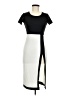 Unbranded Color Block Gray Casual Dress Size M - photo 1