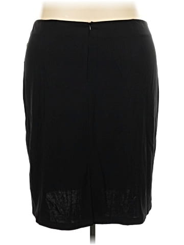 Valerie Stevens Faux Leather Skirt (view 2)
