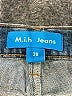 m.i.h Jeans Solid Blue Jeans Size 28 waist - photo 7