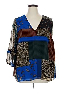 Calvin Klein 3/4 Sleeve Blouse