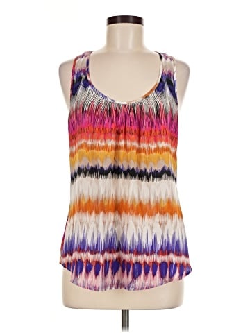 Trina Turk Sleeveless Silk Top (view 1)