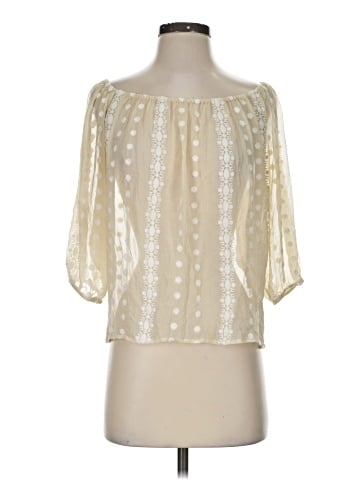 Zoa Short Sleeve Silk Top (view 1)