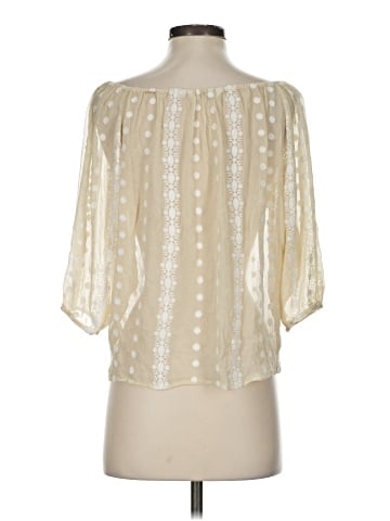 Zoa Short Sleeve Silk Top (view 2)
