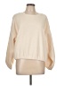 Ann Taylor LOFT 100% Polyester Solid Ivory Pullover Sweater Size L - photo 1