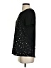Worthington 100% Polyester Stars Black Short Sleeve Top Size S - photo 5